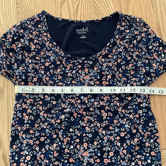 NWOT Isabel Maternity by Ingrid & Isabel M Floral Maxi Dress - Picture 10 of 13